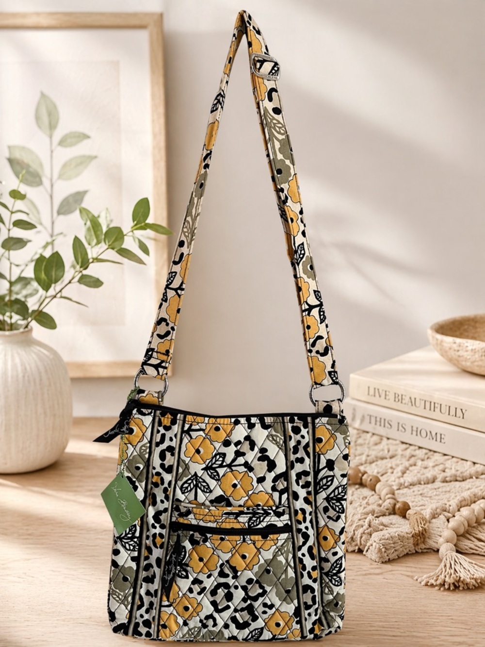Vera Bradley New With Tags Go Wild Hipster and matching Tech Case